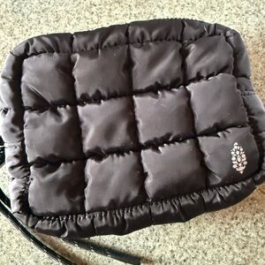 FP Movement Black Quilted Pouch